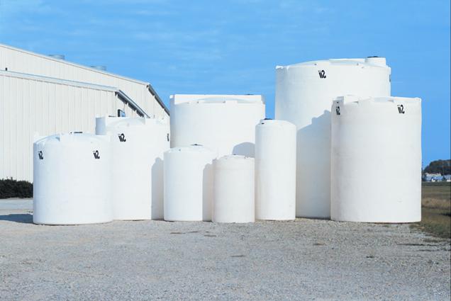 Plastic Vertical Chemical Tanks